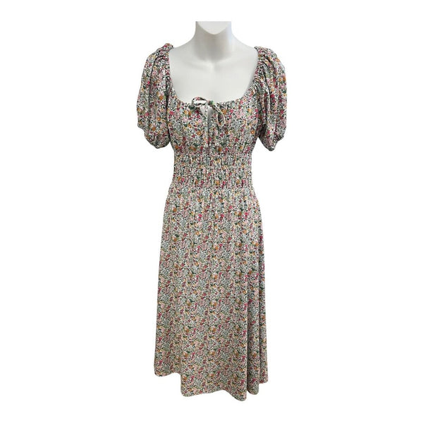 floral maxi dress
