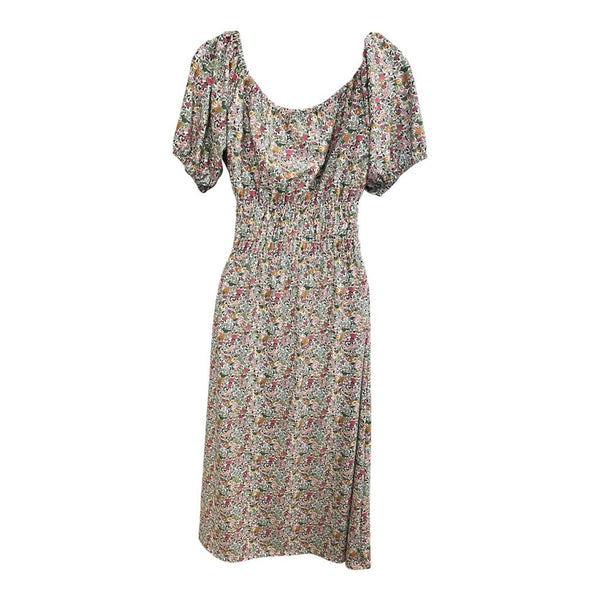 floral maxi dress