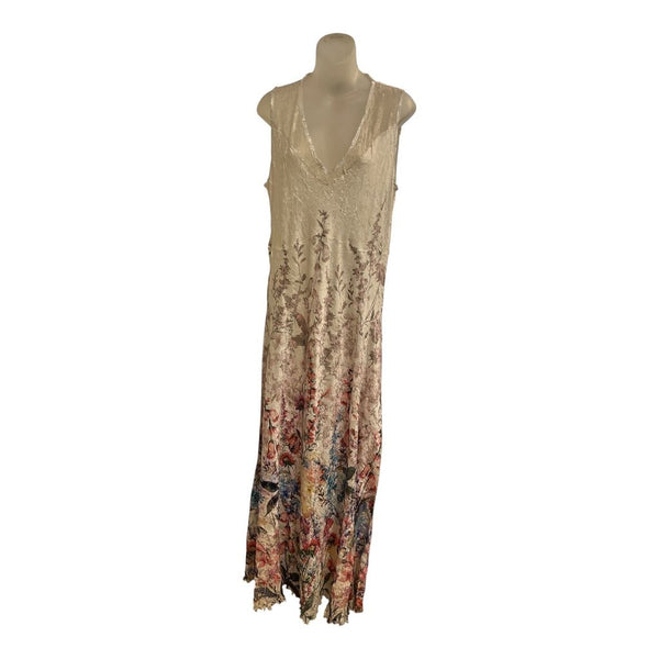 long floral dress