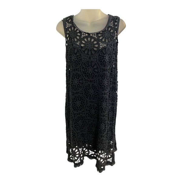 large eyelet tank dress