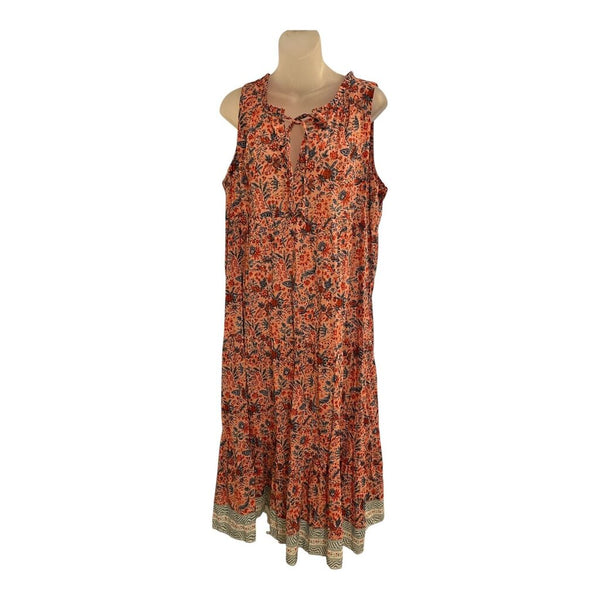 floral tank maxi
