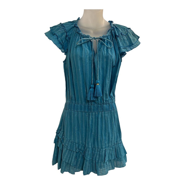 frilly mini dress