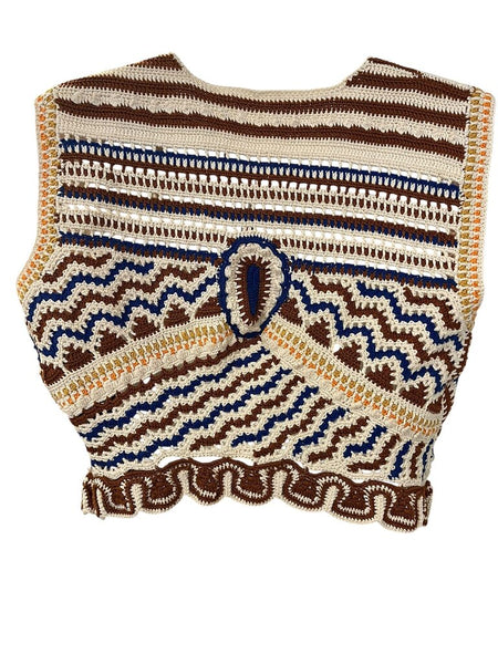 NWT crochet vest