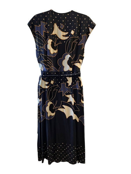 floral print wrap dress