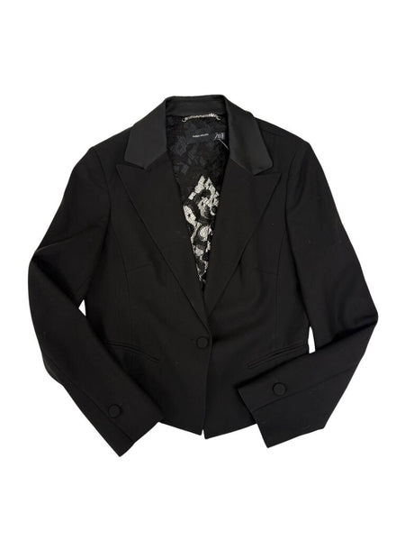blazer w/lace back