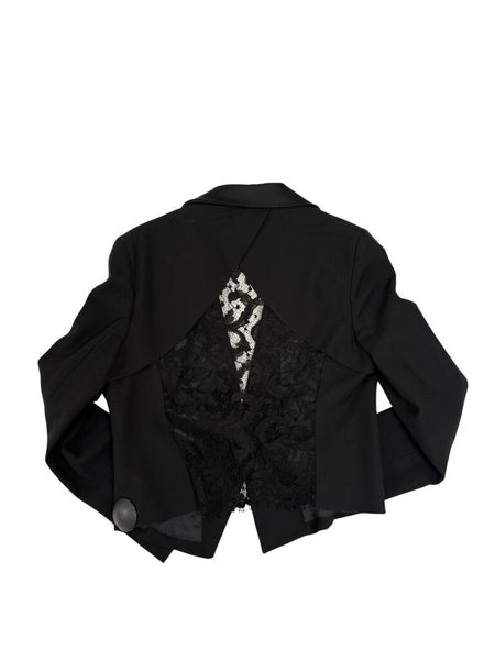 blazer w/lace back