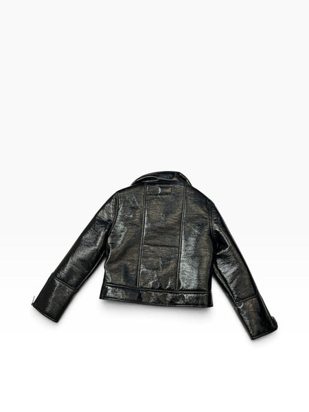 vegan leather/faux fur